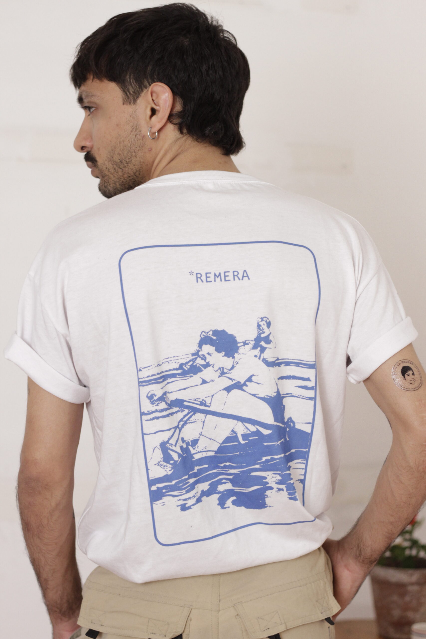 Remera de Remera en blanco - Imagen 4